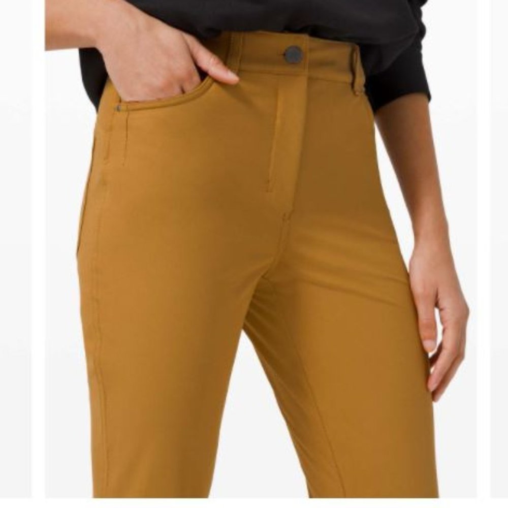 lululemon athletica Mustard Ankle Pants